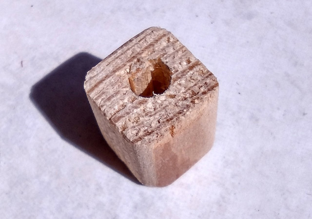 Holzdrehknopf
