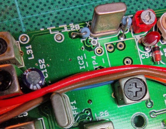 15 kHz Filter entfernt Oberseite