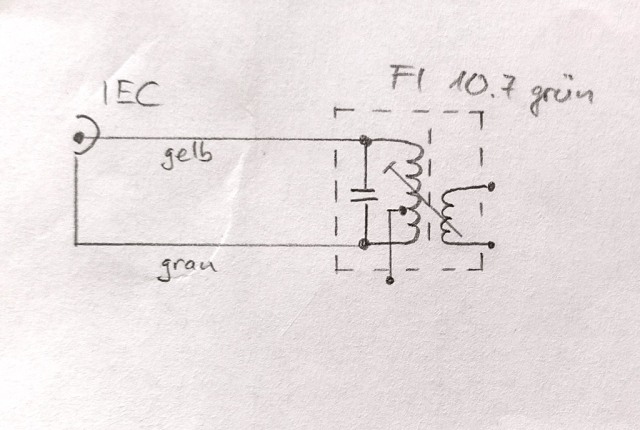 Schaltplan ZF-Antenne
